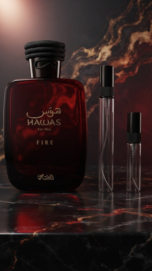 Rasasi Hawas fire